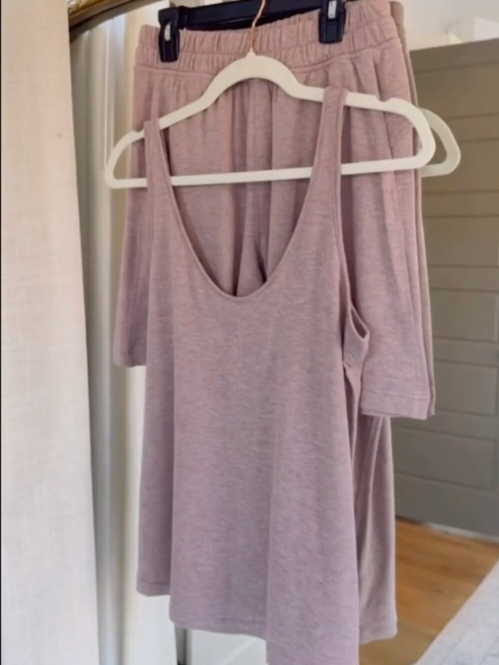 Lululemon Be Calm Tank Top & Short Set